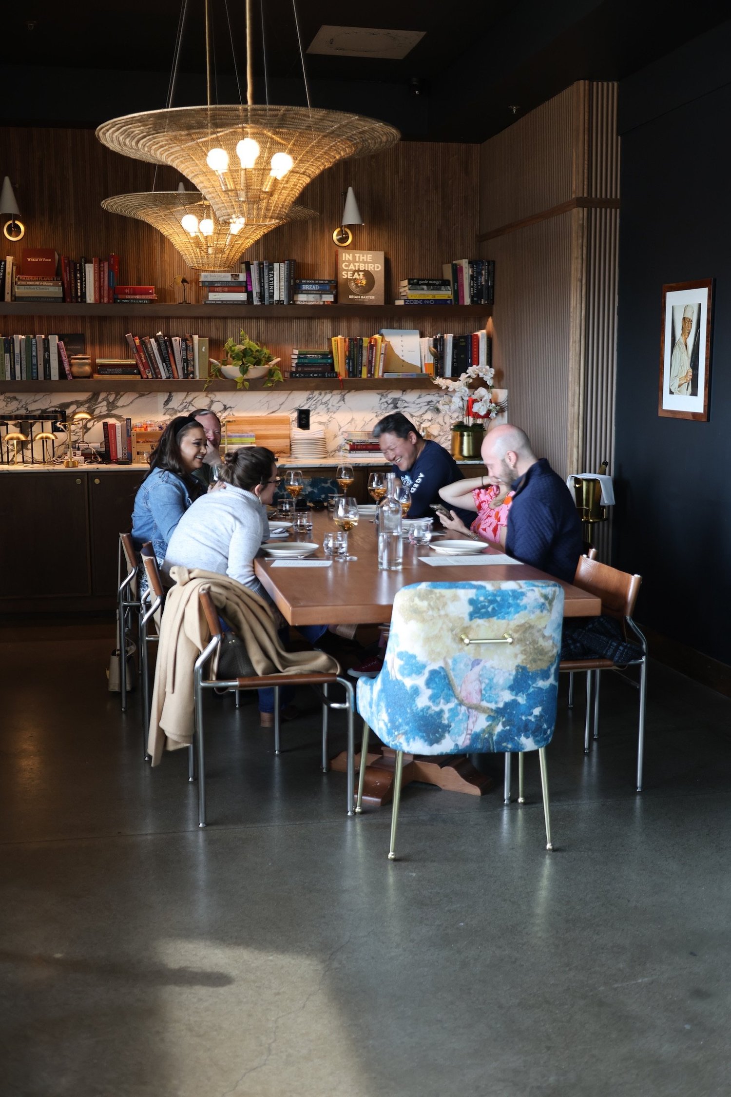 The pasta room at Mileta